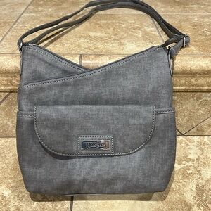 Multi Sac purse. 4 compartments super cute. Gray